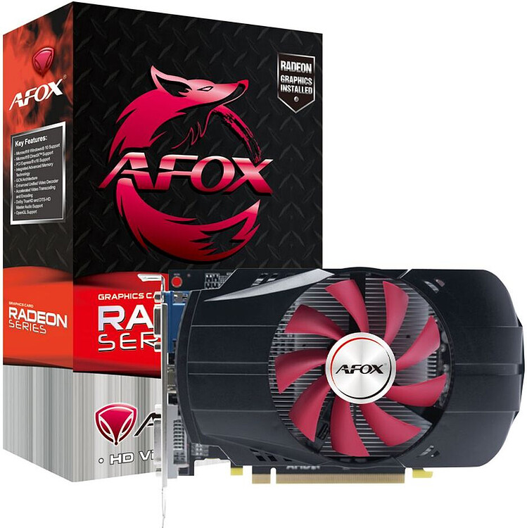 Видеокарта Afox Radeon R7 350 2GB GDDR5 (AFR7350-2048D5H4-V5)