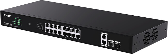 Коммутатор Tenda TEG1120P-16-250W