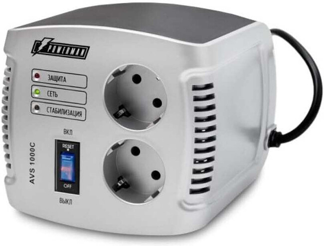 Стабилизатор напряжения PowerMan AVS 1000C