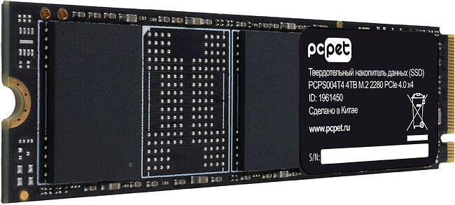 SSD диск PC Pet 4TB (PCPS004T4)