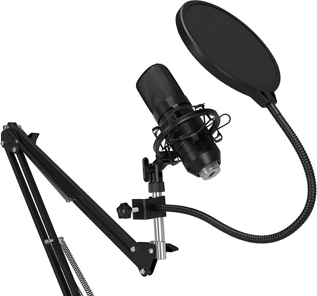 Микрофон Oklick SM-600G черный (1796784)