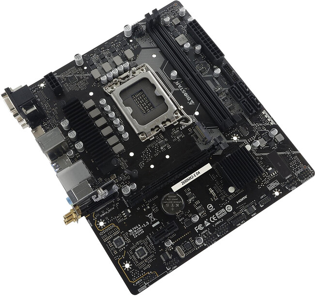 Материнская плата Biostar Z690MX2-E D4