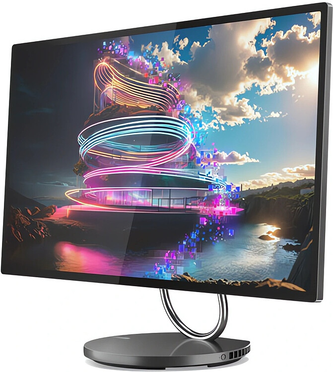 Моноблок Lenovo Yoga AIO 32ILL10 Storm Grey (F0HX001ERU)