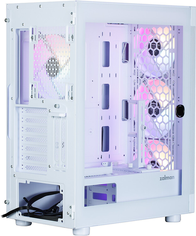 Корпус Zalman i4 TG без БП белый