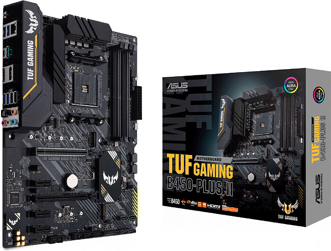 Материнская плата ASUS TUF Gaming B450-Plus II DDR4