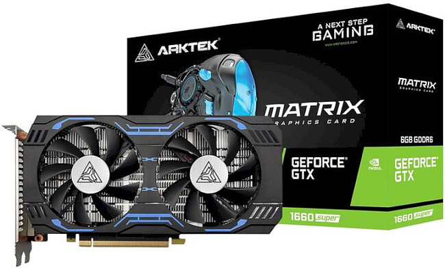 Видеокарта Arktek GTX 1660 Super 6Gb GDDR6 (AKN1660SD6S6GH1)