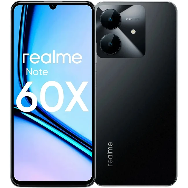 Смартфон Realme Note 60х 4/128Gb RMX3938 черный