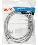 Патч-корд Buro UTP-5E-3M-G cat5E 3м серый
