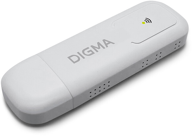 USB-модем 4G Digma Dongle белый (DW1960)