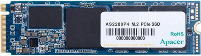 SSD диск Apacer AS2280P4 M.2 PCIe 256GB, Standard Single (AP256GAS2280P4-1) SSD диск Apacer AS2280P4 M.2 PCIe 256GB, Standard Single (AP256GAS2280P4-1)