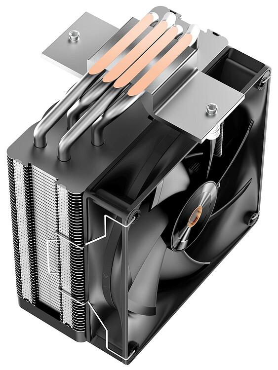 Кулер для процессора Ocypus Delta A40 Elite BK (Delta-A40-BK1NNWN00E-GL)