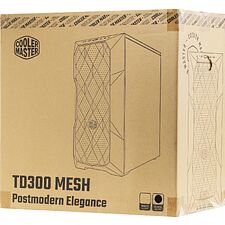 Корпус Cooler Master TD300 Mesh без БП черный (TD300-KGNN-S00)
