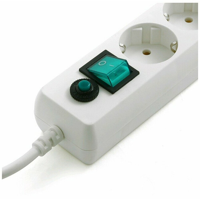 Сетевой фильтр Гарнизон EHW-0 6 розеток 0,5м белый