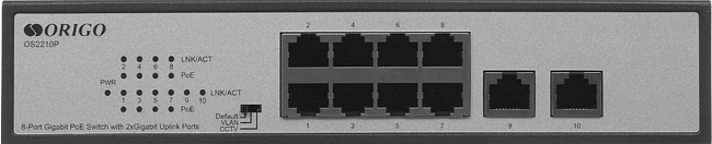 Коммутатор Origo OS2210P/120W/A1A
