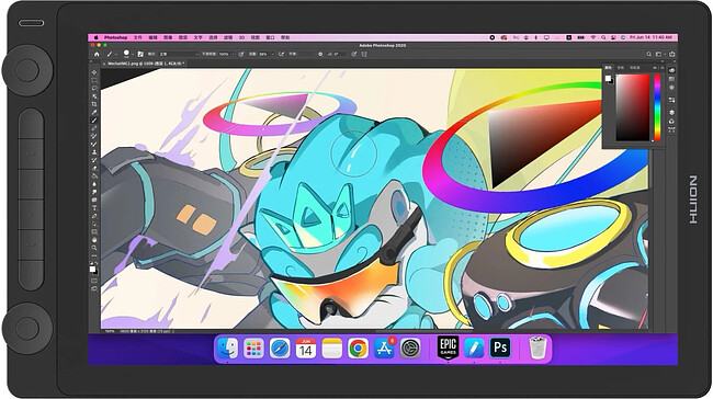 Графический планшет Huion Kamvas 16 Gen 3