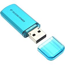 USB Flash-накопитель Silicon-Power Helios 101 64GB лазоревый (SP064GBUF2101V1B)