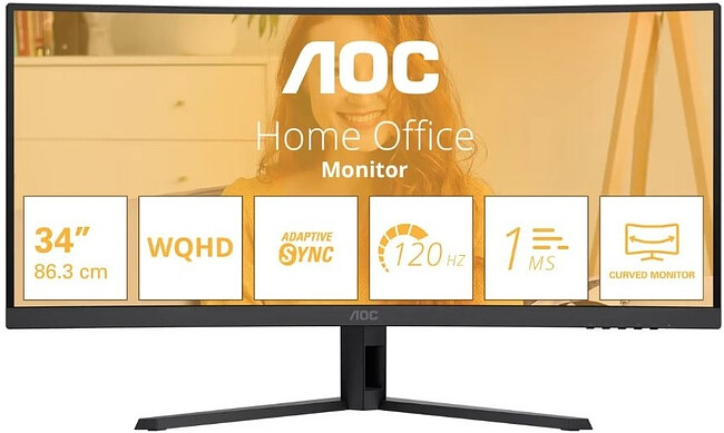 Монитор AOC CU34B3E