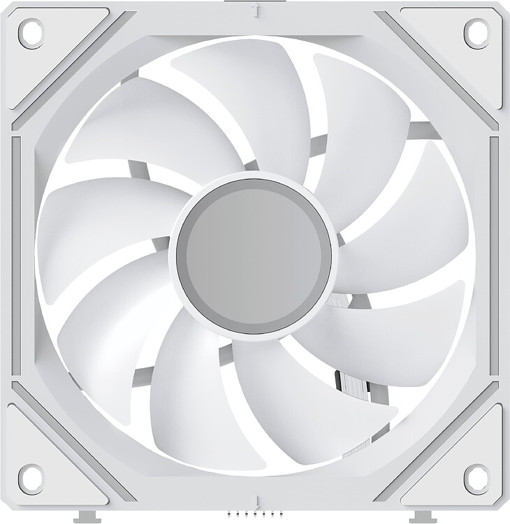Комплект вентиляторов для корпуса Ocypus Gamma F12 UNI WH ARGB 3 IN 1 (Gamma-F12-WH3AM00U-GL)