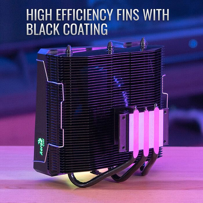 Кулер для процессора Aerocool Cylon 3H (ARGB PWM 4P)