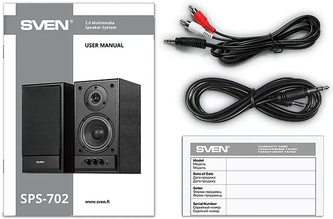 Акустика Sven SPS-702 черный (SV-0120702BL)
