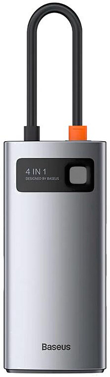 USB-хаб Baseus Metal Gleam Gray (CAHUB-CY0G)
