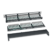 Патч-панель Cabeus PLHD-48-CAT.5E-SH-DUAL IDC-1U