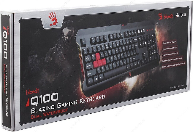 Клавиатура A4Tech Bloody Q100
