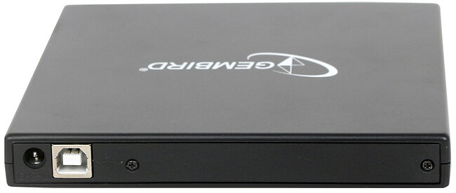 Оптический привод Gembird DVD-USB-02 Black