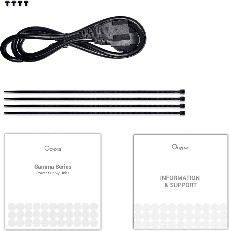 Блок питания Ocypus Gamma P650 BK 650W (Gamma-P650-W1HDBK024X-EU)
