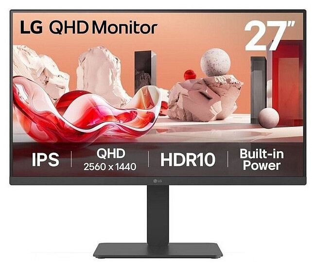 Монитор LG 27" 27BA45QB-B (27BA45QB-B.ARUZ)