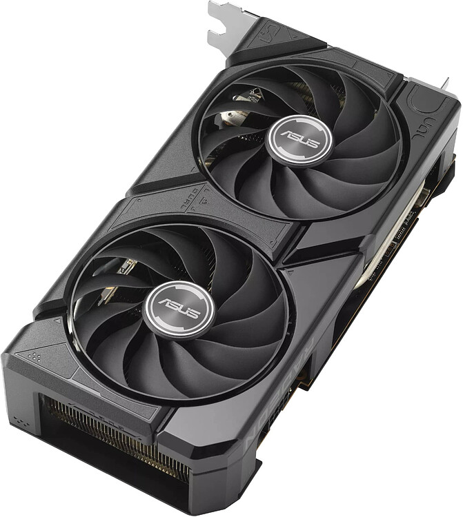 Видеокарта ASUS Dual Radeon RX 7600 EVO OC Edition 8GB GDDR6 DUAL-RX7600-O8G-EVO (90YV0LD0-M0NA00)