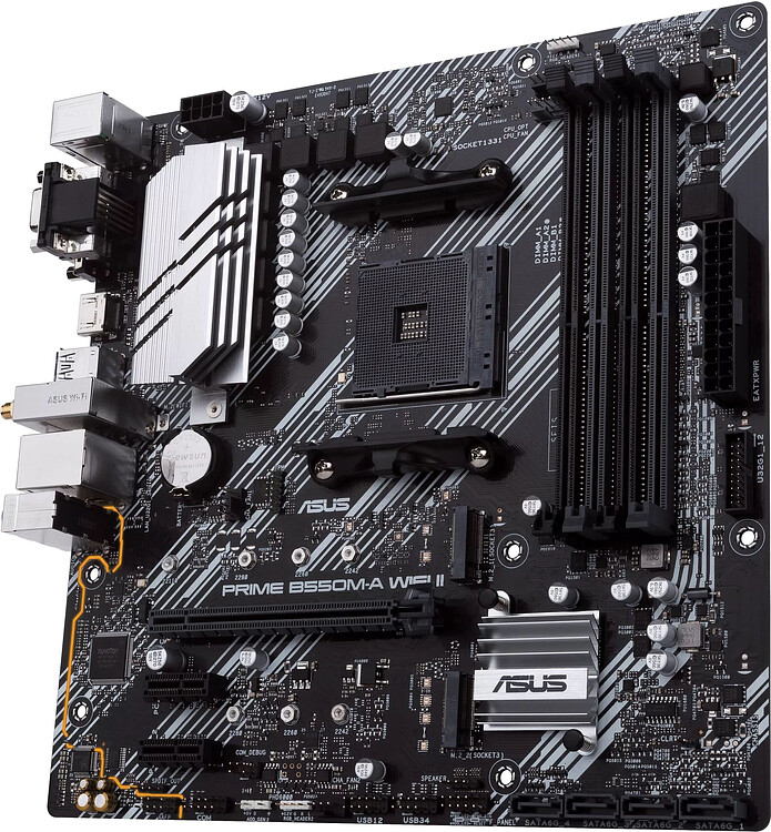Материнская плата ASUS Prime B550M-A WiFi II DDR4