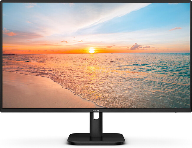 Монитор Philips 27E1N1200A/00 черный