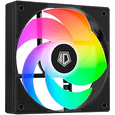 Вентилятор для корпуса ID-Cooling AS-120-ARGB-KR черный