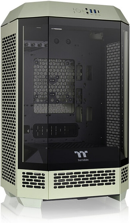 Корпус Thermaltake The Tower 300 Matcha Green без БП зеленый (CA-1Y4-00SEWN-00)