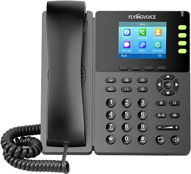 IP-Телефон Flying Voice FIP-14G черный