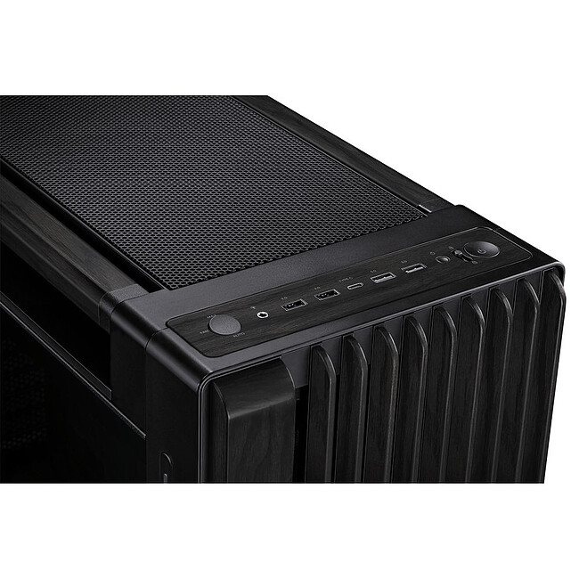 Корпус ASUS Proart PA602 Walnut Wood TG PWM без БП Black (90DC00J0-B09030)