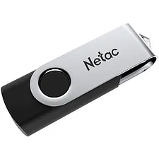 USB Flash-накопитель Netac U505 4GB черный/серебристый (NT03U505N-004G-20BK)