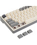 Клавиатура Royal Kludge RK R87 Pro Half Grey/Brown switch