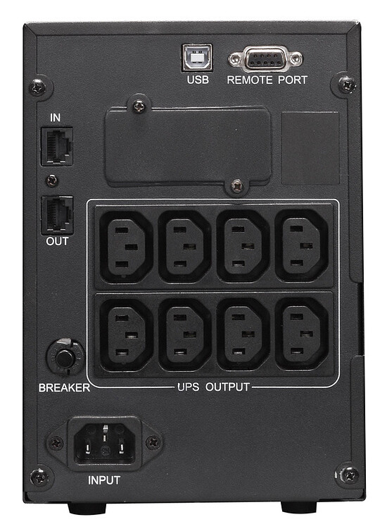 Источник бесперебойного питания Powercom Smart King Pro+ (SPT-1000-II LCD)