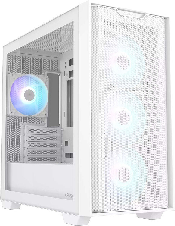 Корпус ASUS A21 Plus без БП White (90DC00H3-B19010)