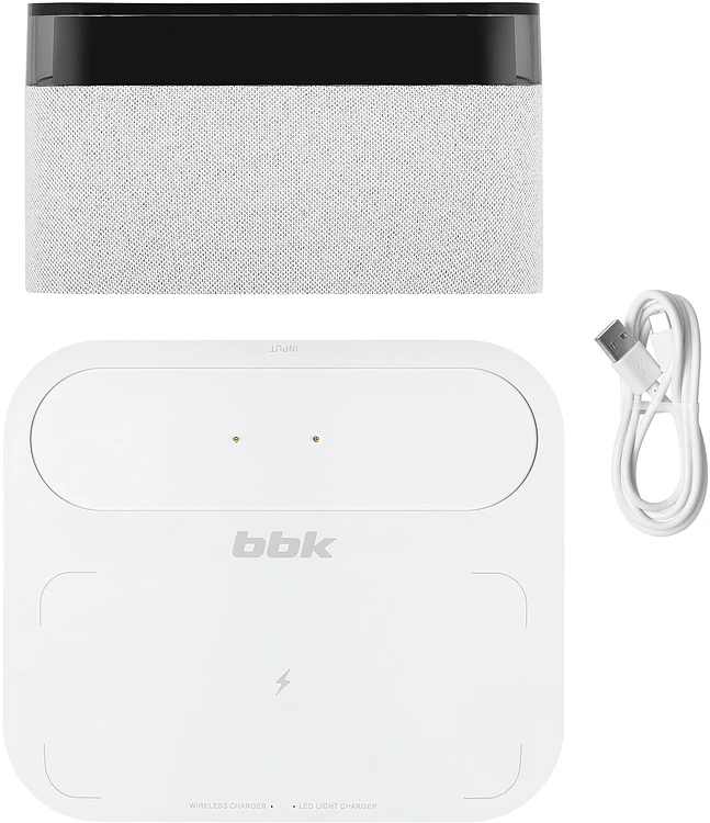 Портативная колонка BBK BTA2020 W белый