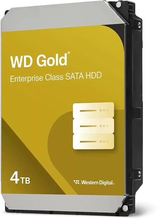Жесткий диск WD Desktop Gold 512E 4TB (WD4004FRYZ)