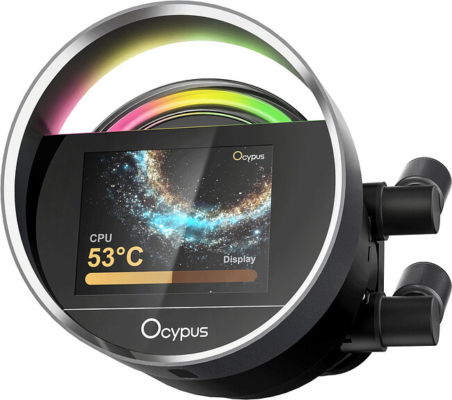 Система жидкостного охлаждения для процессора Ocypus Sigma L36 BK ARGB черный (Sigma-L36-BK3AAWWN00X-GL)