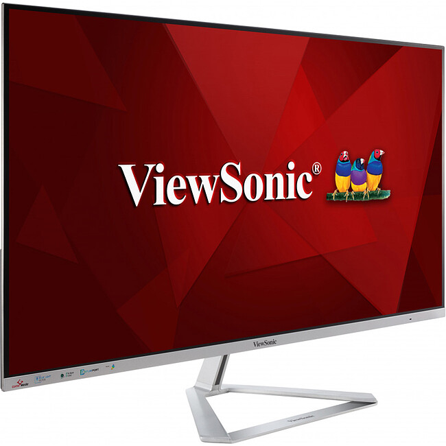 Монитор ViewSonic VX3276-MHD-3 серебристый (VS18391)