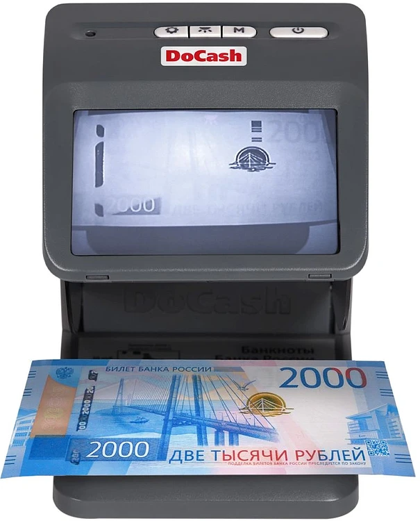 Детектор банкнот Docash mini IR/UV/AS мультивалюта