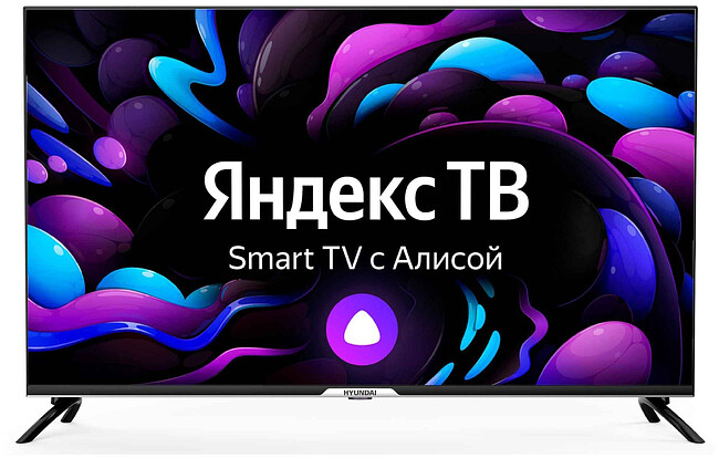 Телевизор Hyundai H-LED43BU7003 черный