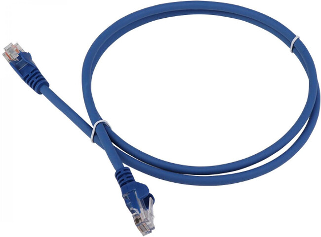 Патч-корд Lanmaster LAN-PC45/U5E-5.0-BL синий