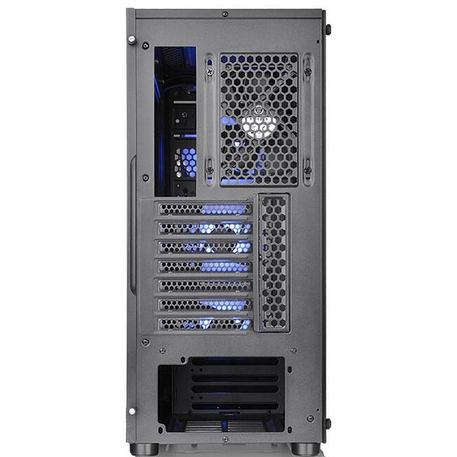 Корпус Thermaltake V200 Tempered Glass RGB Edition без БП Black (CA-1K8-00M1WN-01)