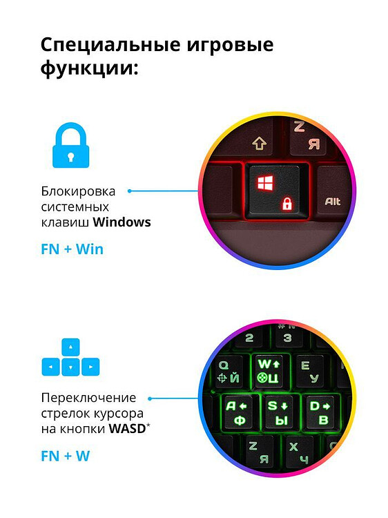 Клавиатура Defender Legion GK-010DL (45010)